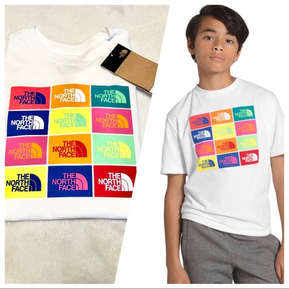 NWT Boy’s The North Face Graphic Tee - Picture 1 of 8